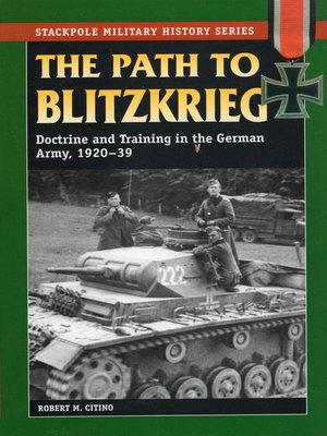 cover image of The Path to Blitzkrieg